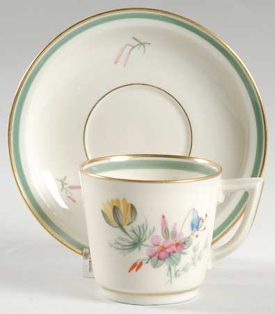 Fiesta Flat Demitasse Cup & Saucer Set