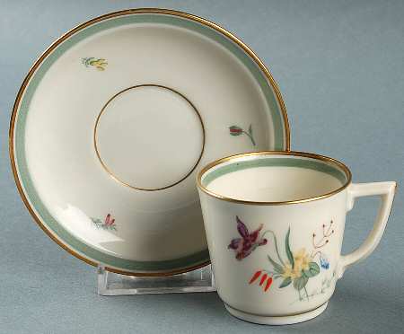 Fiesta Flat Demitasse Cup & Saucer Set