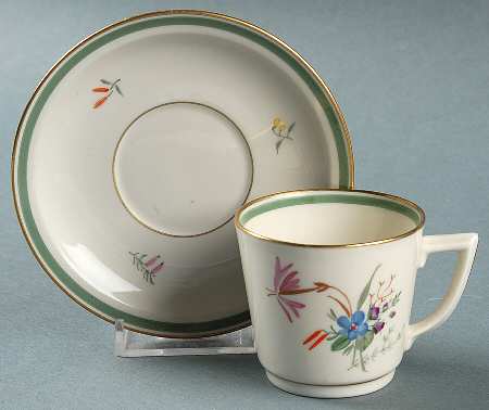 Fiesta Flat Demitasse Cup & Saucer Set