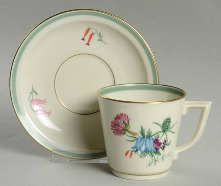 Fiesta Flat Cup & Saucer Set