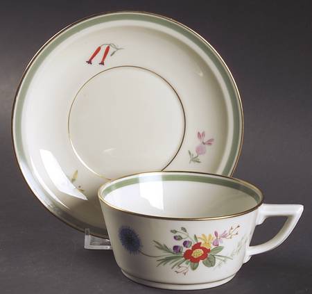 Fiesta Flat Cup & Saucer Set