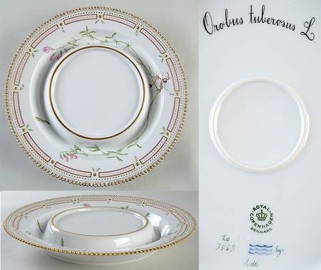 Flora Danica (1961 To Current) Tureen-Underplate Orobus tuberosus L.