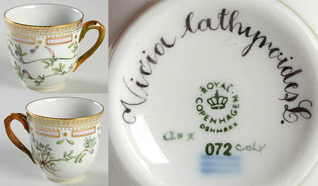 Flora Danica (1961 To Current) Flat Cup-Vicia lathyroids L