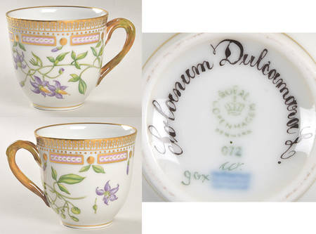 Flora Danica (1961 To Current) Flat Cup-Solanum Dulcamara L.