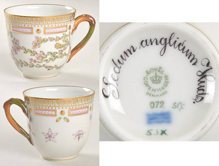 Flora Danica (1961 To Current) Flat Cup-Sedium anglicum Huds