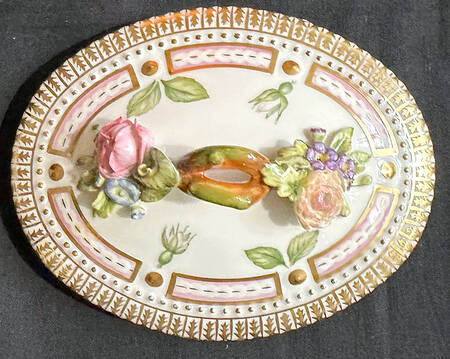 Flora Danica (1961 To Current) Lid for Teapot