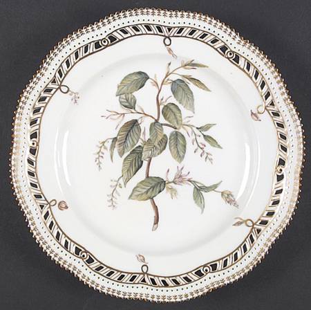 Flora Danica (1961 To Current) 10" Pierced Dinner Plate/Fruit Stand