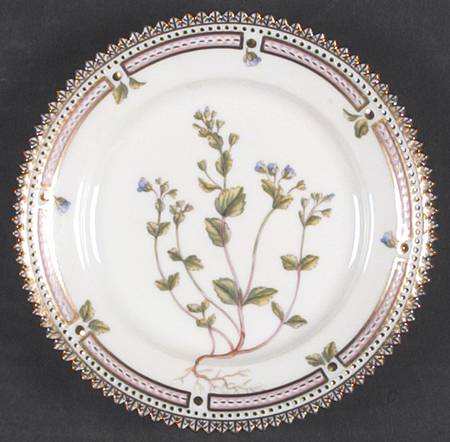 Flora Danica (1961 To Current) Bread & Butter Plate