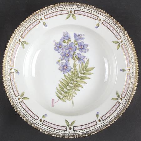 Flora Danica (1961 To Current) Large Rim Soup Bowl