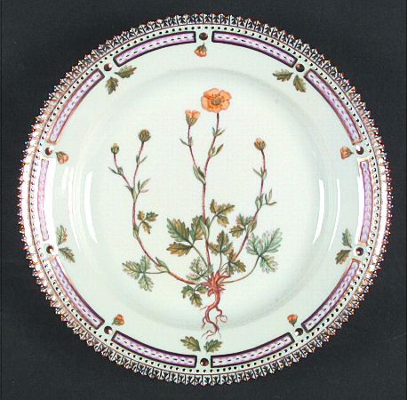 Flora Danica (1961 To Current) Salad Plate