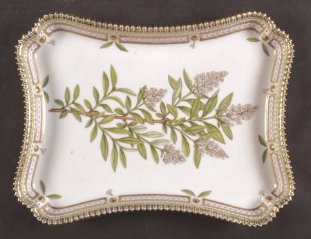 Flora Danica (1961 To Current) 11" Rectangular Tray