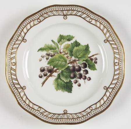 Flora Danica (1961 To Current) Fruit Service Plate