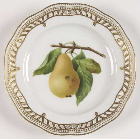 Flora Danica (1961 To Current) Fruit Service Plate
