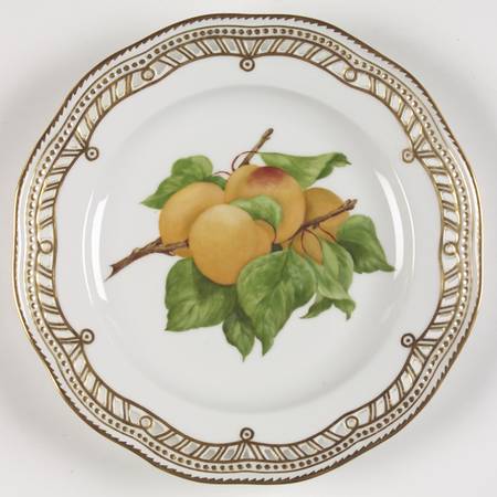 Flora Danica (1961 To Current) Fruit Service Plate