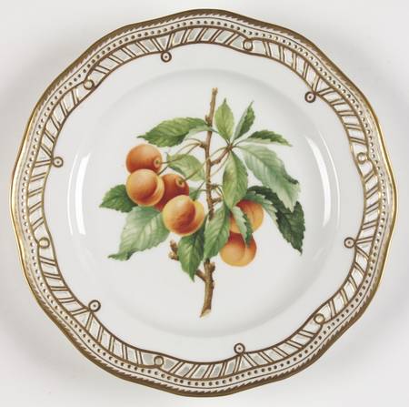 Flora Danica (1961 To Current) Fruit Service Plate