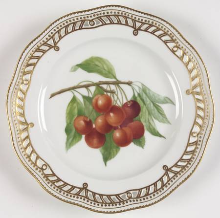 Flora Danica (1961 To Current) Fruit Service Plate