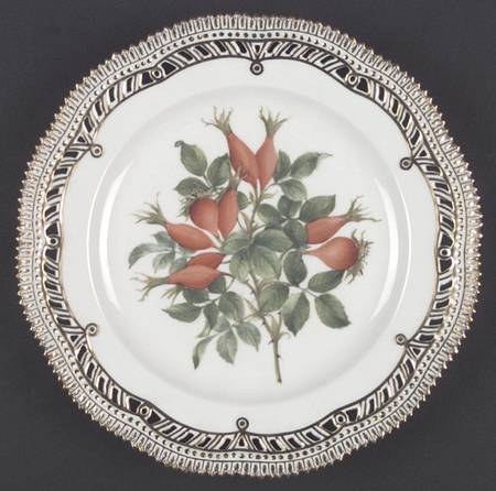 Flora Danica (1961 To Current) Fruit Service Plate