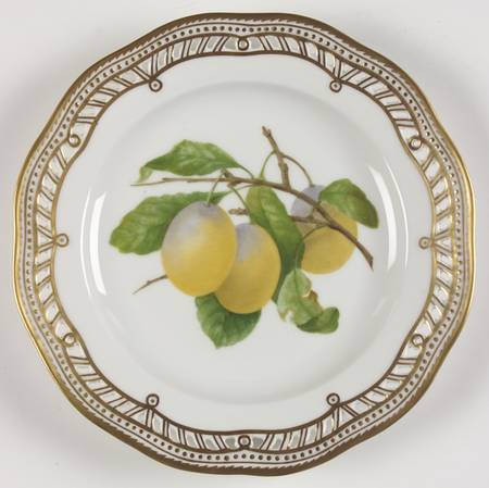 Flora Danica (1961 To Current) Fruit Service Plate