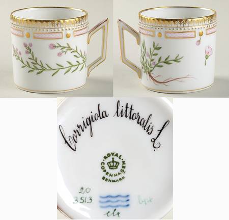 Flora Danica (1961 To Current) Chocolate Cup-Corrigiola littoralis L.