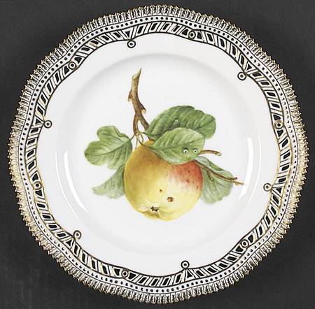 Flora Danica (1961 To Current) Fruit Service Plate