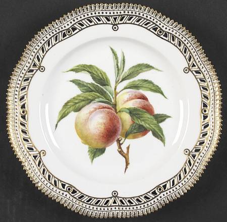 Flora Danica (1961 To Current) Fruit Service Plate