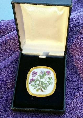 Flora Danica (1961 To Current) Brooch