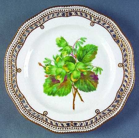 Flora Danica (1961 To Current) Fruit Service Plate