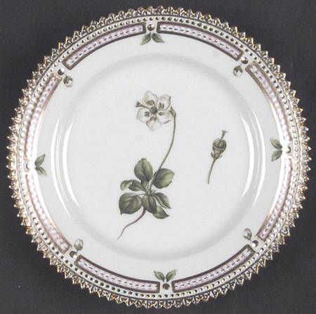 Flora Danica (1961 To Current) Bread & Butter Plate