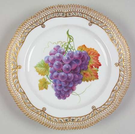 Flora Danica (1961 To Current) Fruit Service Plate