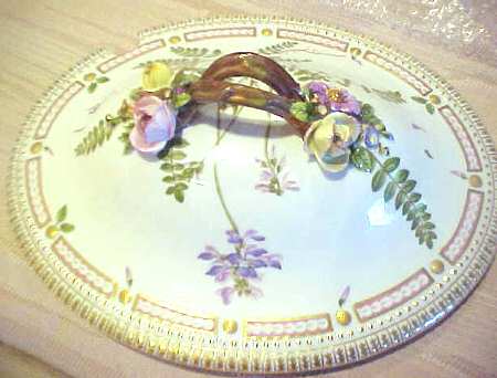 Flora Danica (1961 To Current) Lid for Oval Tureen