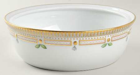 Flora Danica (1961 To Current) Round Vegetable No Lid/No Decal