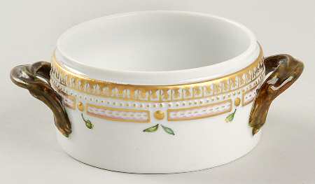 Flora Danica (1961 To Current) Small Sugar Bowl No Lid-No Decal