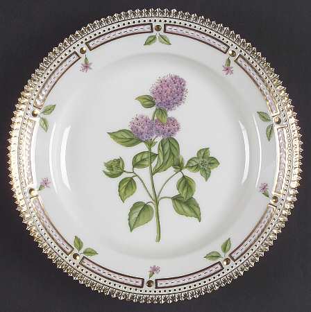 Flora Danica (1961 To Current) Salad Plate-Origanum vulgare L