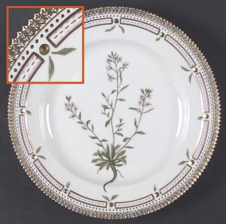Flora Danica (1961 To Current) Dinner Plate