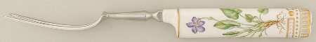 Flora Danica (1961 To Current) Carving Fork & Stainless Prongs