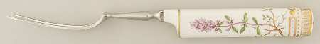 Flora Danica (1961 To Current) Carving Fork & Stainless Prongs