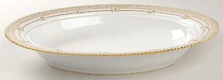 Flora Danica (1961 To Current) Oval Vegetable No Lid/No Decal