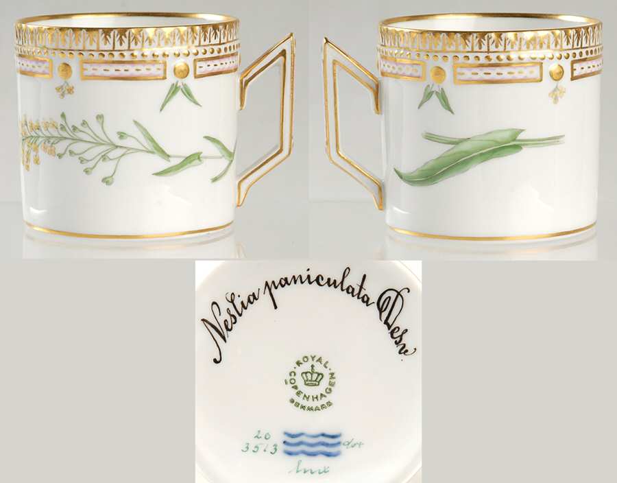 Flora Danica (1961 To Current) Chocolate Cup-Neslia paniculata Desv
