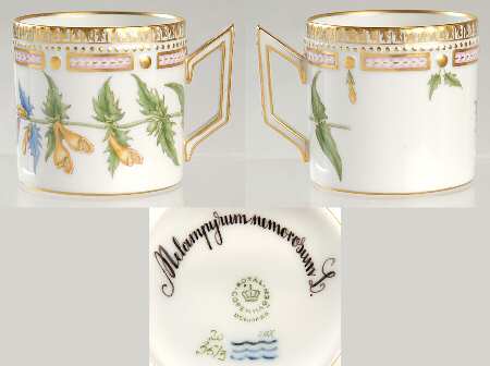 Flora Danica (1961 To Current) Chocolate Cup-Melanpyrum nemorosum L
