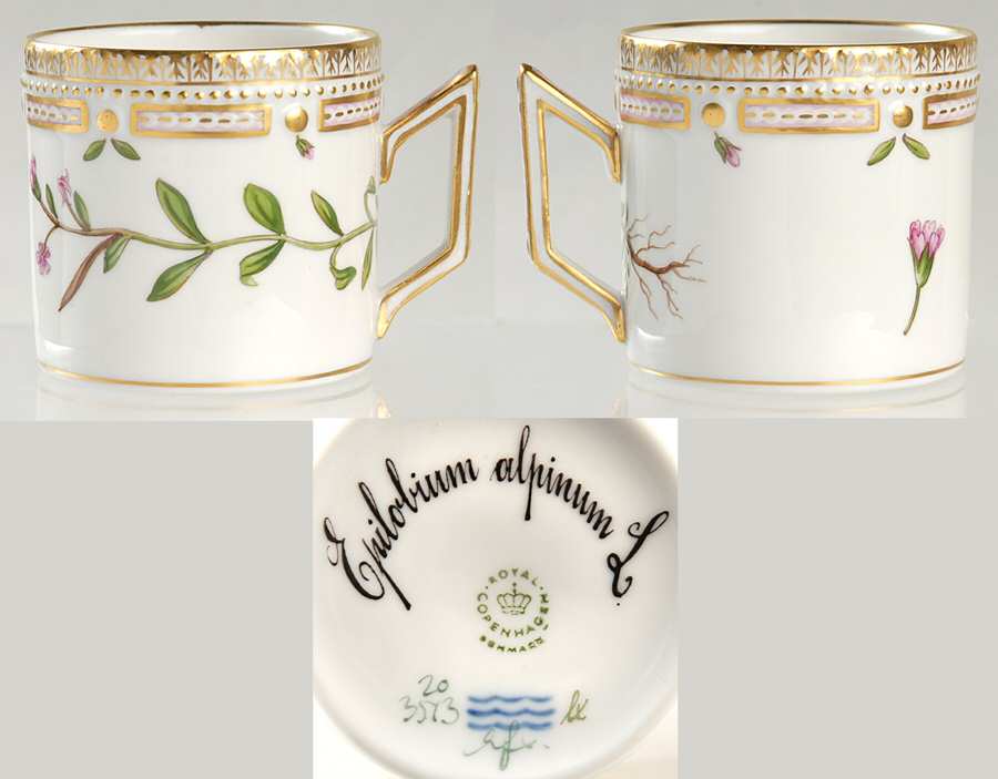 Flora Danica (1961 To Current) Chocolate Cup-Epilobium alpinum L