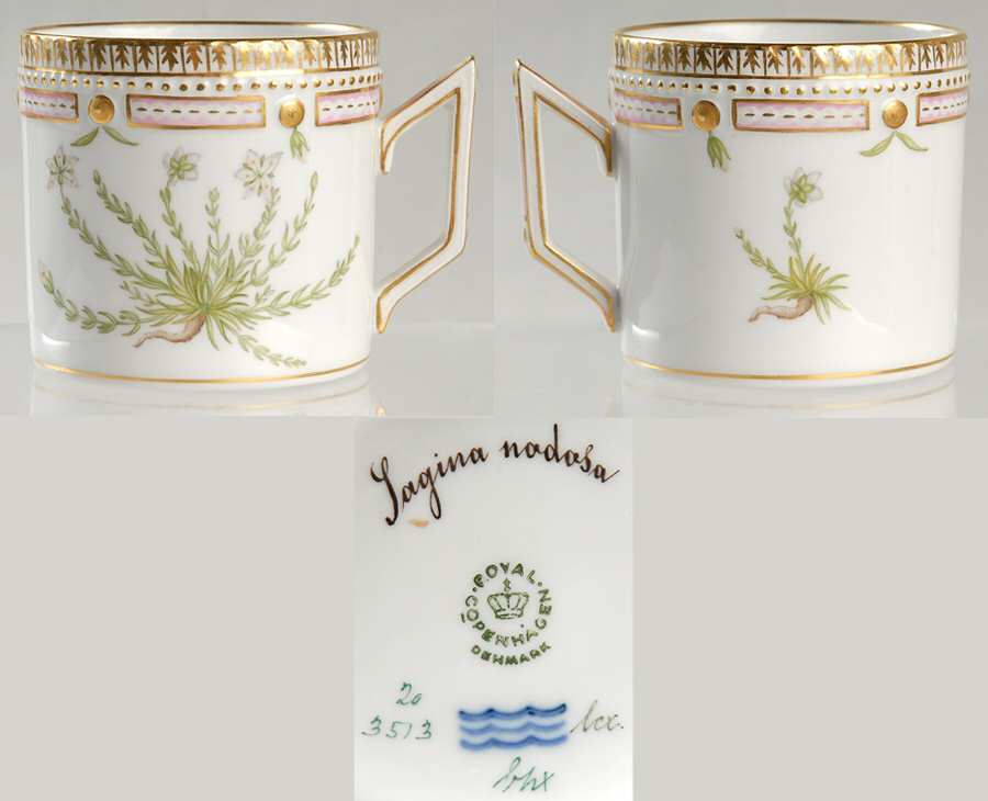 Flora Danica (1961 To Current) Chocolate Cup-Sagina nodosa