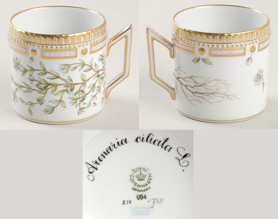 Flora Danica (1961 To Current) Chocolate Cup-Arenaria ciliata L