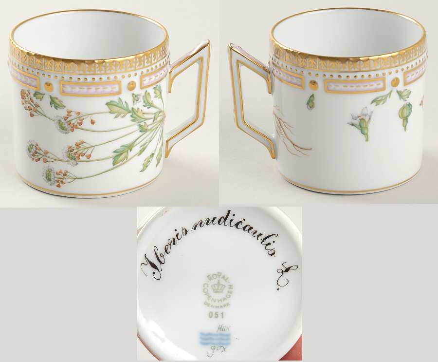 Flora Danica (1961 To Current) Chocolate Cup-Iberis nudicaulis L