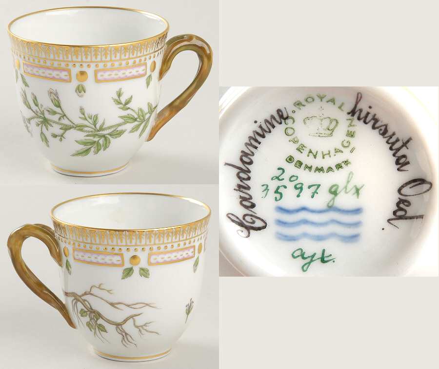 Flora Danica (1961 To Current) Flat Cup-Cardamine hirsuta Oed