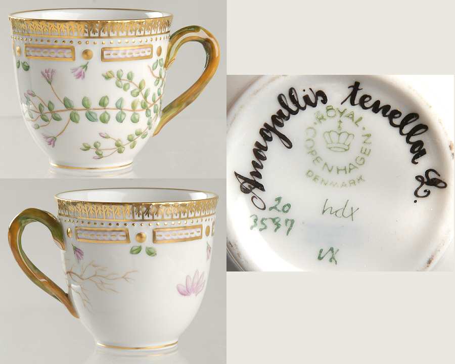 Flora Danica (1961 To Current) Flat Cup-Anagallis tenella L