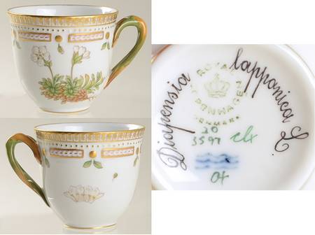 Flora Danica (1961 To Current) Flat Cup-Diapensia lapponica L