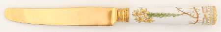 Flora Danica (1961 To Current) Luncheon Knife-New French