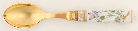 Flora Danica (1961 To Current) Dessert Spoon by Royal Copenhagen