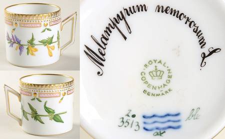 Flora Danica (1961 To Current) Chocolate Cup-Melanpyrum nemorosum L
