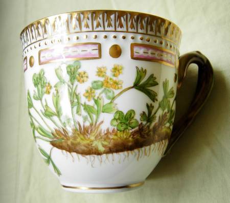 Flora Danica (1961 To Current) Flat Cup-Sibbaldia pro enmbens